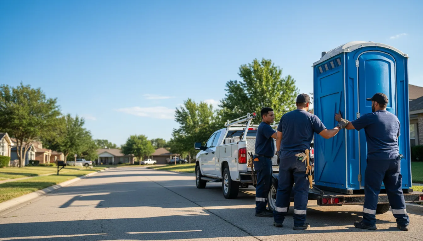 Portable Toilet Rental in Meridianville, AL near me